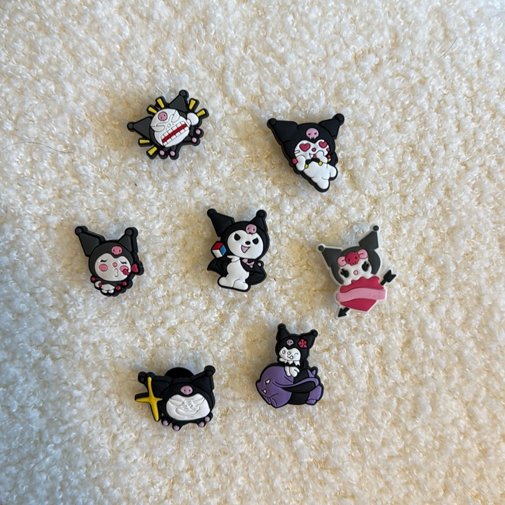 Kuromi Jibbitz for Crocs
